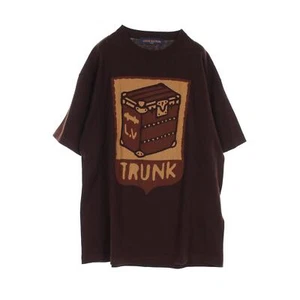 T-shirt LOUIS VUITTON intarsiata #L RM241AURHQN83W cotone marrone usata - Foto 1 di 9