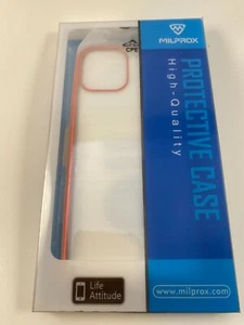Milprox iPhone 11 Pro 5.8 dans coque transparente avec accents rouges. Neuf (135-7) - Photo 1 sur 3