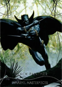 2020 Upper Deck Marvel Masterpieces #24 Black Panther 1988/1999 Tier 1 - Picture 1 of 1