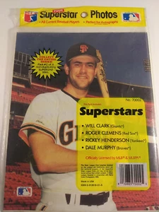 NUEVO 1989 MLB Superstar Fotos (4) 70002 Clemens Clark Henderson Murphy - Imagen 1 de 6