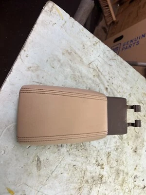 2012-2016 buick verano beige leather center sliding console lid arm rest OEM 13 - Image 1 of 4