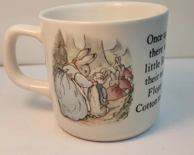 Wedgewood Peter Rabbit Beatrix Potter Children's Cup #27 Mug England Tea Party - Image 1 of 4