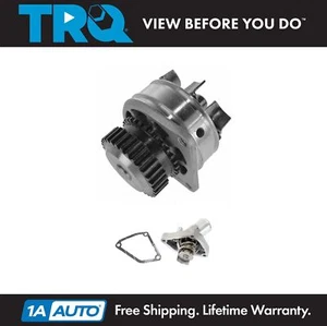 TRQ Engine Water Pump & Coolant Thermostat Housing Kit for Nissan Infiniti - Picture 1 of 5