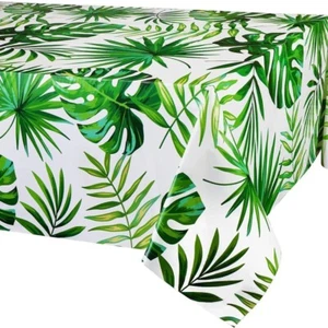 137cm x 274cm Hawaii Palm Leaves Table Cover Party Supplies Party Decoration - Picture 1 of 4