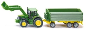 Siku TRATTORE JOHN DEERE C/RIMORCHIO 1:87 - Foto 1 di 1