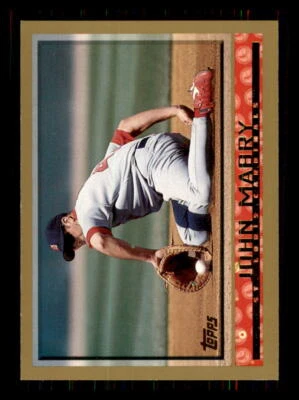 1998 Baseball Topps John Mabry St. Louis Cardinals #56 - Image 1 of 2