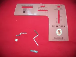 Singer Sewing Machine 626 Touch & Sew Parts Front Face Cover Plate Panel - Picture 1 of 3
