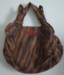 EUC Vintage Marc Jacobs Standard Supply Brown & Black Large Tote Bag/ Purse - Picture 1 of 9