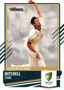 2021 2022 AUSTRALIA Cricket Card MITCHELL STARC BBL Traders - Picture 1 of 2
