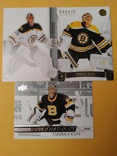 Tuukka Rask Boston Bruins 3 Card Lot Predominant