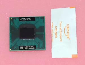 Intel Core 2 Duo T7300 2 GHz Dual-Core 4M 800MHz Processor cpu - Picture 1 of 1