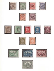 AM0319) Fantastic Lot Reich used with many better stamps, see 12 pictures - Picture 1 of 12
