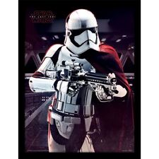 Star Wars: The Last Jedi - Captain Phasma Aim - Official 30 x 40cm Framed Print