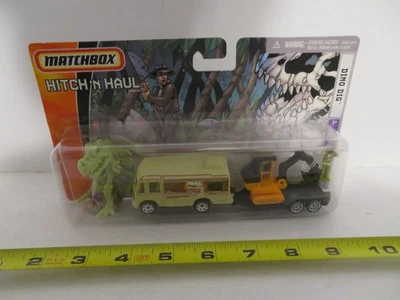 Matchbox Hitch N Haul Dino Dig Excavator Camper Truck 2006 MOC - Image 1 of 4