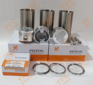 L3E Piston With Ring & Pin 21mm Overhaul Rebuild Kit For Mitsubishi Engine STD - Picture 1 of 7