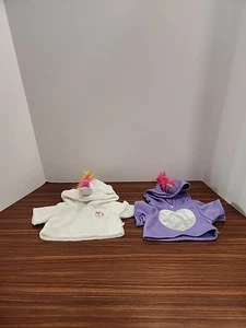 2 Costruisci un orso ragazza ragazzo arcobaleno unicorno pelliccia sintetica mohawk felpa con cappuccio camicia vestiti - Foto 1 di 6