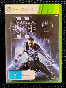 XBOX 360 Star Wars The Force Unleashed II Game Rated M - Picture 1 of 3