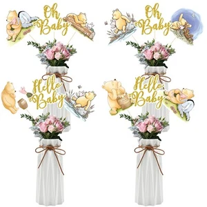 16pcs Classic The Pooh Centerpieces for Baby Shower Decorations Winnie Center... - Picture 1 of 7