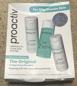 PROACTIV PARA PIELES GRASAS/COMBO - EL KIT ORIGINAL DE RUTINA DE ACNÉ DE 3 PASOS - CADUCIDAD 05/2026 - Imagen 1 de 3