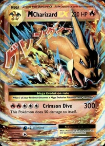 M Charizard EX (Y) XY - Flashfire 13/106 Heavy Play or DMG - Picture 1 of 2