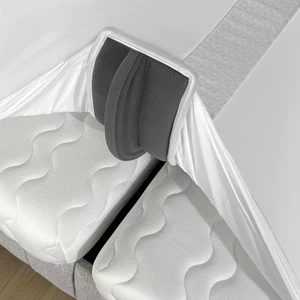 3-in-1 Fitted Sheet Attached Bed Bridge Twin (XL) to King Converter Kit with She - Picture 1 of 8