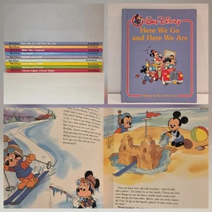 1984 Vintage Disney Book Set World Book 9 Volumes Children Things to Do - Picture 1 of 24