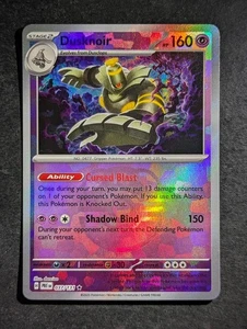 2025 Pokemon Dusknoir #037/131 Prismatic Evolutions Master Ball Holo Englisch - Bild 1 von 3