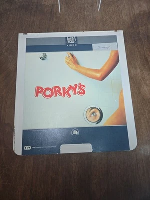 Porky's (1981) Vintage CED Videodisc TESTED  - Image 1 of 4