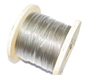 Rouleau 100M Cable Ø 2mm 7x7 Soit 49 Fils inox A2 - 304 - Bild 1 von 2