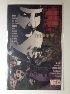 THE VAMP Sandman Mystery Theatre Original getrimmte Papierwerbung 1994 - Bild 1 von 1