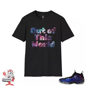 Camiseta Nike Air Foamposite One Galaxy a juego Out of This World All Star - Imagen 1 de 5
