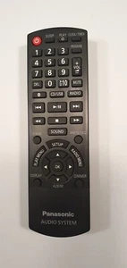 Original- Fernbedienung für Panasonic SC-PMX100B, SC-PMX100 (F82) - Bild 1 von 1