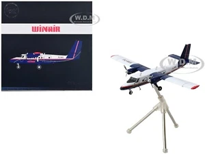 DE HAVILLAND DHC-6-300 AIRCRAFT "WINAIR" 1/200 DIECAST BY GEMINIJETS G2WIA1035 - Picture 1 of 2