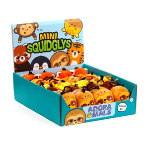 Squidglys Plush Keyring - Adoramals Zoo Zoo & Wildlife Themed Gifts - Picture 1 of 8