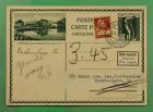 DR WHO 1930 SWITZERLAND UPRATED POSTAL CARD BERN FORWARDED? k01150