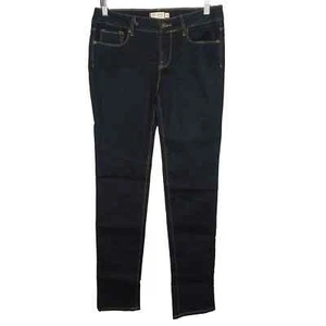 Pacsun Bullhead Jeans Damen 11 schwarz Skinny Mid Rise Stretch bestickt Tasche - Bild 1 von 4