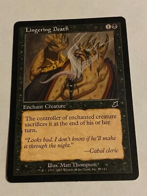 Lingering Death - Scourge - Magic the Gathering MTG Nice! - Image 1 of 3