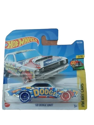 HOT WHEELS 2022 HW ART CARS ‘68 DODGE DART NUOVA/MAI APERTA - Immagine 1 di 2
