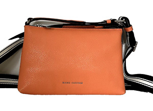 New Marc Jacobs Cosmo Crossbody Pebble Leather Melon