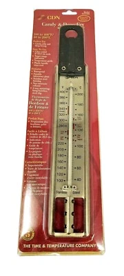 Termómetro regla de caramelo y freír CDN TCG400 acero inoxidable apto para lavavajillas Foto 1 de 4