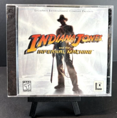 Indiana Jones and the Infernal Machine LucasArts PC video Game - New/Sealed - Image 1 of 4