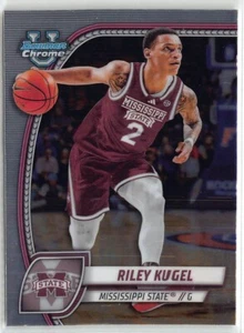 2024-25 Bowman Chrome University Riley Kugel Base Mississippi State #70 - Picture 1 of 2