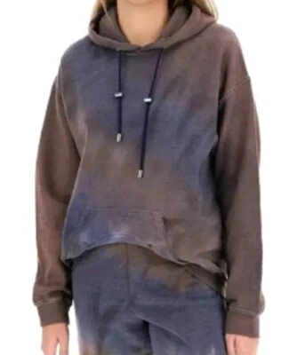 Conjunto de sudadera Collina Strada talla XS chocolate dobladillo ondulado de gran tamaño tie dye Foto 1 de 4