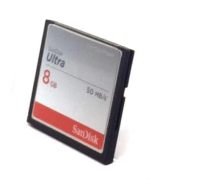 Sandisk Ultra Compact Flash Memory Card - 8 GB 50 MB/s (SDCFHS-008G-A46) - Image 1 of 2