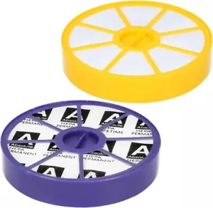 Premium Washable Pre Motor Filter & Post Motor HEPA Filter Kit Compatible Dyson - Picture 1 of 2