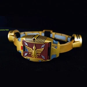 Kamen Rider Ryuki Odin Cosplay Belt Gold Immortal Sound & Light Prop w/ NFC Card - Picture 1 of 16