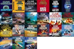 The NUMA FILES Series By Clive Cussler (21 Audiobook 260hrs Collection) - Picture 1 of 3
