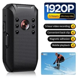 Mini Body Camera 1080P Portable Night Vision Police Cam Video Recorder DVR AUS - Picture 1 of 14