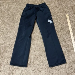 Under Armour Storm Youth Fleeced Jogging Pants Loose Youth Medium YMD Black Pant - Picture 1 of 8