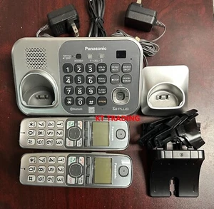 Panasonic KX-TG7745 1,9 GHz 2 Mobilteile schnurloses Einleitungstelefon - Bild 1 von 6